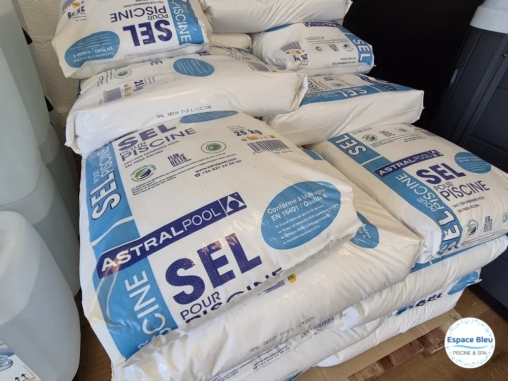 Sacs de sel pour piscine