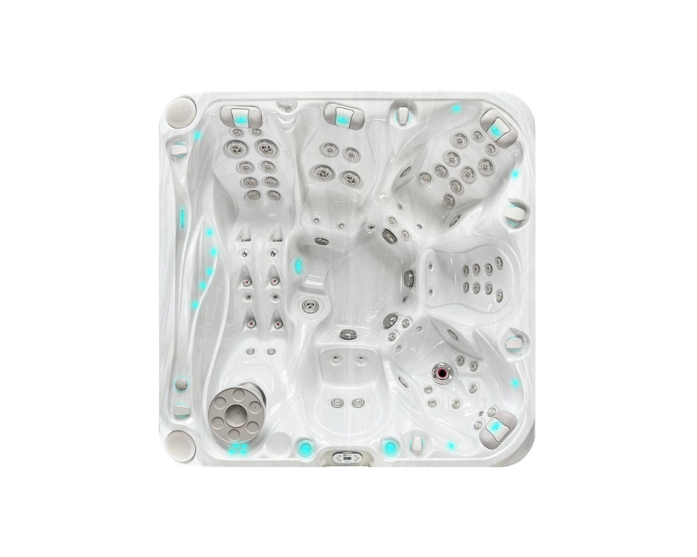 Spa Passion Spas Admire, vue du dessus