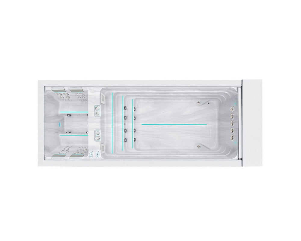 Spa Passion Spas Balance Swimspa, vue du dessus