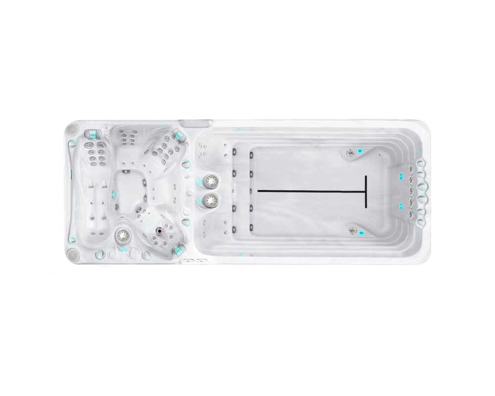 Spa Passion Spas Dynamic, vue du dessus