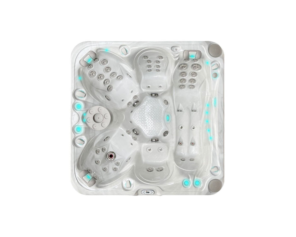 Spa Passion Spas Solace, vue du dessus
